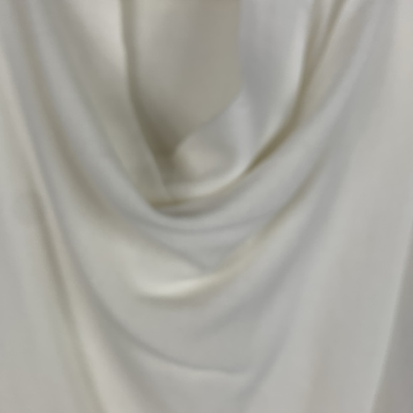 Easywear by Chicos white wrapped sweater size 2/med. snap inside, hooks out. - Picture 6 of 11